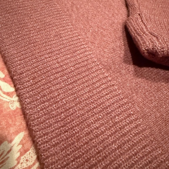 NWT 1. State from Macy's High Neck/Turtleneck Oversized Sweater in Rust - Picture 6 of 13